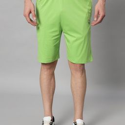 GRIFFEL Men High-Rise Cotton Shorts-picture-7