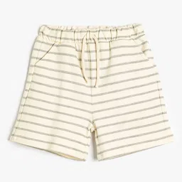 Koton Boys Cotton Striped Regular Fit Technology Shorts-picture-22