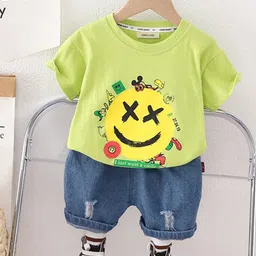 INCLUD Boys Printed T-shirt with Shorts-image-61