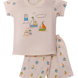 BAESD Infants Conversational Printed T-shirt With Shorts-picture-47