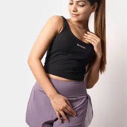 SKNZ Women Rapid-Dry High-Rise Training or Gym Sports Shorts-picture-15