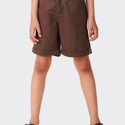 Fabindia Boys Mid-Rise Knee Length Cotton Regular Shorts-picture-26