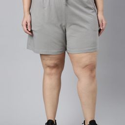 Go Colors Women Loose Fit Cotton Sports Shorts-picture-6