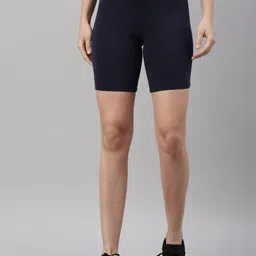 TWIN BIRDS Women Slim Fit Mid Rise Cotton Sports Shorts-image-86