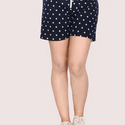 StyleAOne Women Conversational Printed Cotton Shorts-image-85