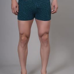 Apraa & Parma Men Geometric Printed Swim Shorts-picture-49