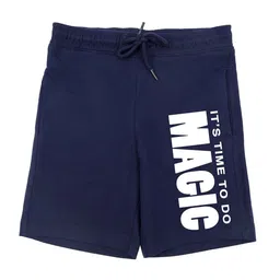 Harry Potter by Wear Your Mind Boys Navy Blue Harry Potter Shorts image 1