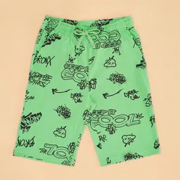 Pantaloons Junior Boys Conversational Printed Cotton Shorts image 3