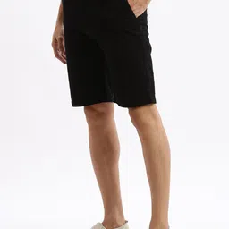 SHOWOFF Men Geometric Printed Slim Fit Low-Rise Denim Shorts image 5