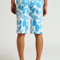 Pepe Jeans Men Geometric Printed Pure Cotton Shorts image 3