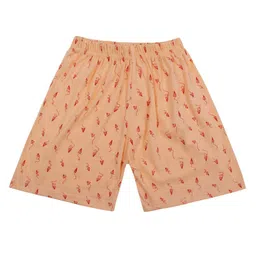 BAESD Kids Pack Of 3 Conversational Printed Mid-Rise Cotton Shorts image 3