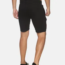 THE HOLLANDER Men Mid-Rise Typography Printed Cotton Shorts image 5