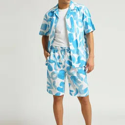 Pepe Jeans Men Geometric Printed Pure Cotton Shorts image 4