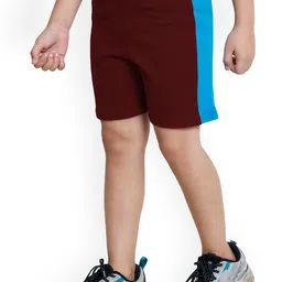 BAESD Boys Pack Of 3 High-Rise Pure Cotton Regular Shorts image 3