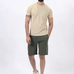 JADE BLUE Men Slim Fit Shorts image 5