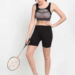 Jinfo Women Pack Of 2 Cycling Sports Shorts image 3