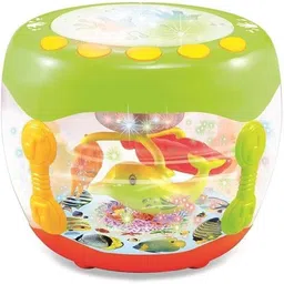 dherik tradworld Fish Aquarium Music Flash Drum with 3D Dynamic Lamplight And Learning Activities-picture-28