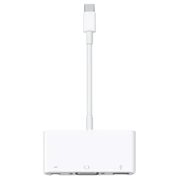 Apple USB Type C to USB Type A, VGA Port, Thunderbolt 3 USB C Multi-Port Adapter (Sync & Charge, White)-picture-27