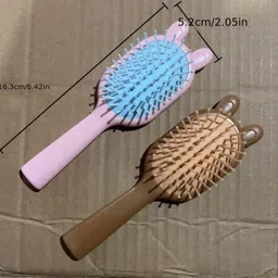 feelhigh Mini Ultimate Detangling Brush, Dry and Wet Hair Brush Detangler for Traveling image 2