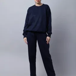 mack jonney Solid Women Track Suit image 1