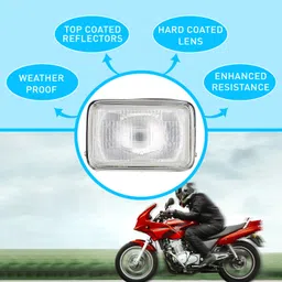 uno minda Halogen Headlight for Hero CD image 5