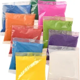 artevatika Pack of 10 Rangoli Powder image 1
