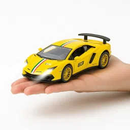 brightway toys Scale 1:32 Lamborghini Alloy Toy Car Die-cast Metal Pull Back Miniature Supercar image 2