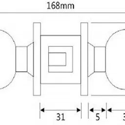 jasvik Stainless Steel Glossy Door knobs image 2