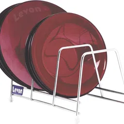 levon Plate Kitchen Rack Tray/Dish Rack | Utensil Holder for Kitchen - Size (5 X 12.5 X 5 inches) Steel-picture-10