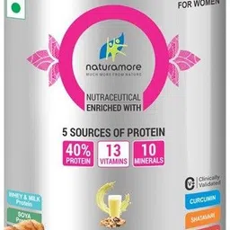 naturamore NUTRACEUTICAL FOR WOMEN - MASALA MILK FLAVOUR 400G-picture-14