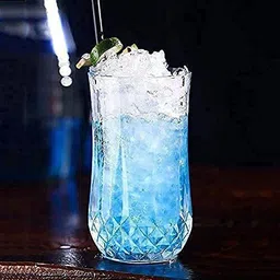 grilix (Pack of 6) Clear Highball Heavy Base Tall Glass Set For Home Bar Restaurant Glass Set Water/Juice Glass image 5