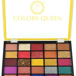 colors queen Quick & Easy 30 Matte, Shimmer & Glitter Eyeshadow Palette with Brush 18 g-picture-10
