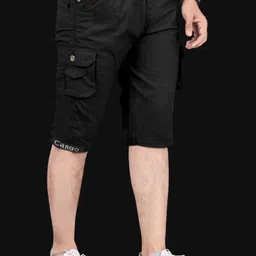 shree yamuna prints Solid Men Three Fourths image 1