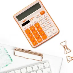 alpha tech Orbit Standard 12Digit Calculator Big Display Soft Keys Basic Calculator-picture-30