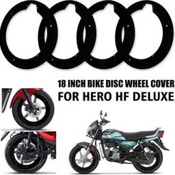 grandfly 18 inch ABS Plastic New Embossed Pattern Wheel Cover 4pc For HERO_HF_DELUXE Bike Fairing Kit-picture-13