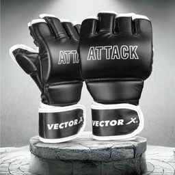 vector x Attack PU Boxing Gloves for Men & Women Heavy Punching Bag Ideal for MMA Boxing Gloves-picture-16