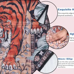 aazeem 91 cm X 137 Polyester Carpet image 5