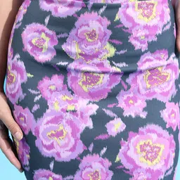 tokyo talkies Women Printed Straight Multicolor Skirt image 3