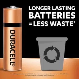 duracell Alkaline AA 2x Long Lastimg Battery image 3