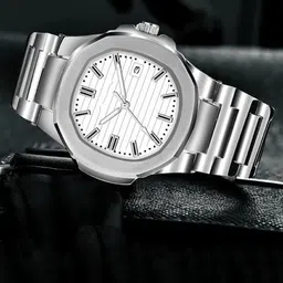 szn Analog Watch - For Men SST PK SilverSZNKK image 2