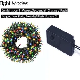 gesto 140 LEDs 45 m Multicolor Steady String Rice Lights image 2