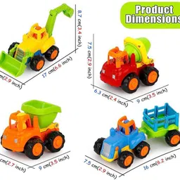 vihu FK_Construction Toy Play Set|Excavator, Dumper, Cement Mixer & Tractor Trolly-85-picture-46