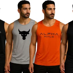 elite elegance apparel Pack of 4 Men's Vest Men Vest-picture-33