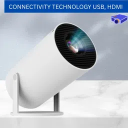 FRONY Mini HD Projector for Home 4KSupport With Built-in App Netflix/Prime/YouTubeW356 (4500 lm / 1 Speaker / Wireless / Remote Controller) Portable Projector-picture-17