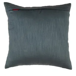 Brown Abstract Poly Canvas 16 x 16 Inches Cushion Cover by Zeba image 4