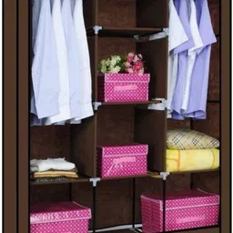 kushaan Micro Fiber Collapsible Wardrobe image 2