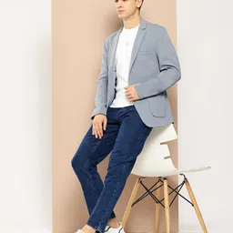 invictus Men Solid Double Breasted Casual Blazer image 4