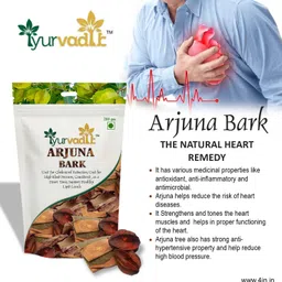 iyurvadik Organic Arjun ki Chaal - 200 Gm - Terminalia Arjuna Bark Seed-picture-19