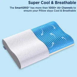 the sleep company Curve Cervical 25x15 Inch Pillow With SmartGRID Technology (Set of 2) image 4