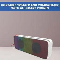 YAROH Shark (PORTABLE BLUETOOTH DESKTOP SPEAKER)Dynamic Thunder Sound With Hi BassK310 20 W Bluetooth Laptop/Desktop Speaker image 1